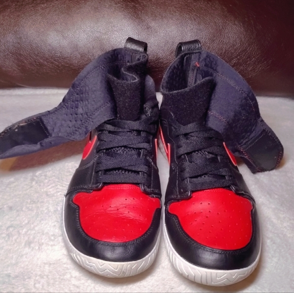 Nike Flare LG QS AJ1 Black Varsity Red Serena - Picture 11 of 14